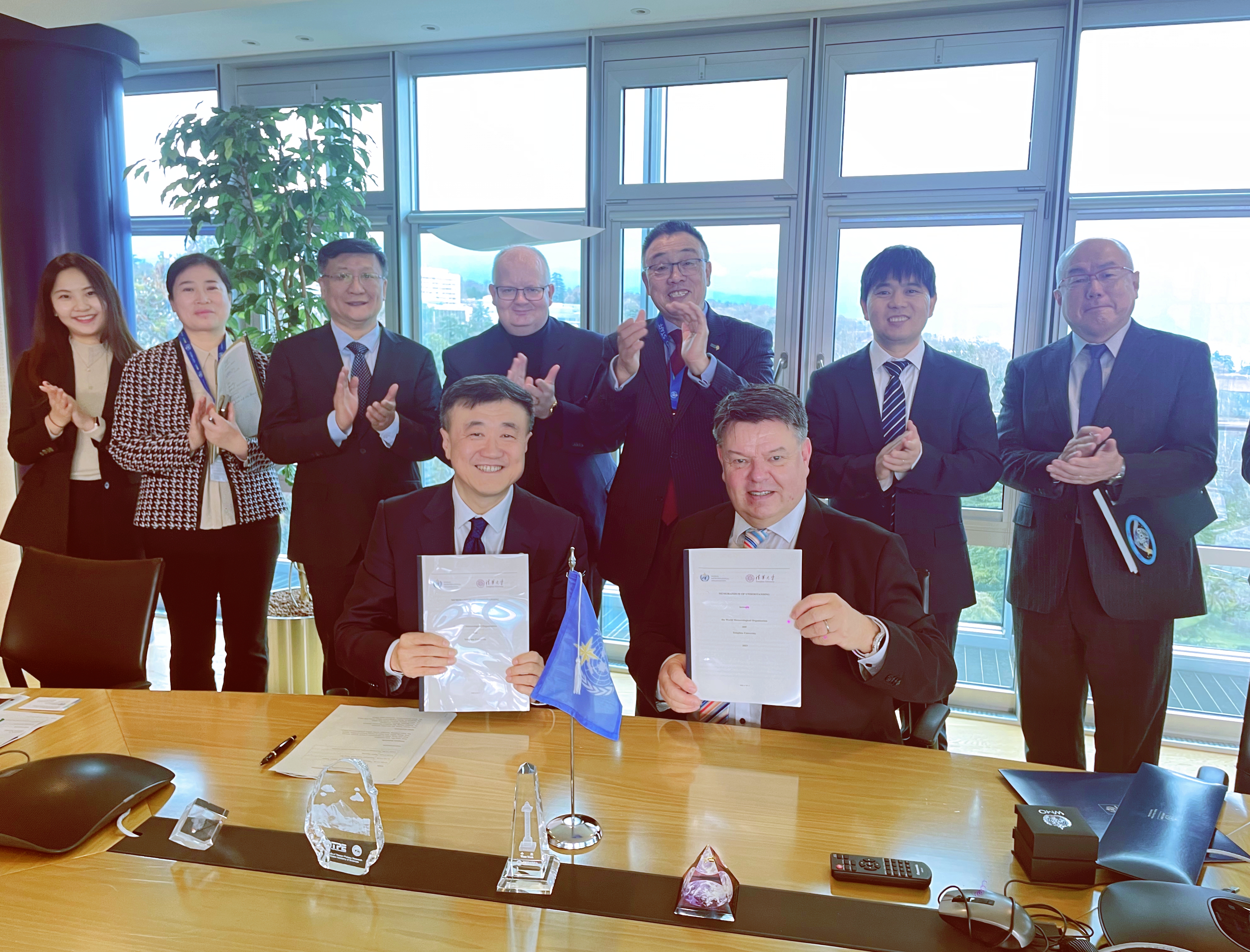  yl23411永利官网与世界气象组织签署合作谅解备忘录